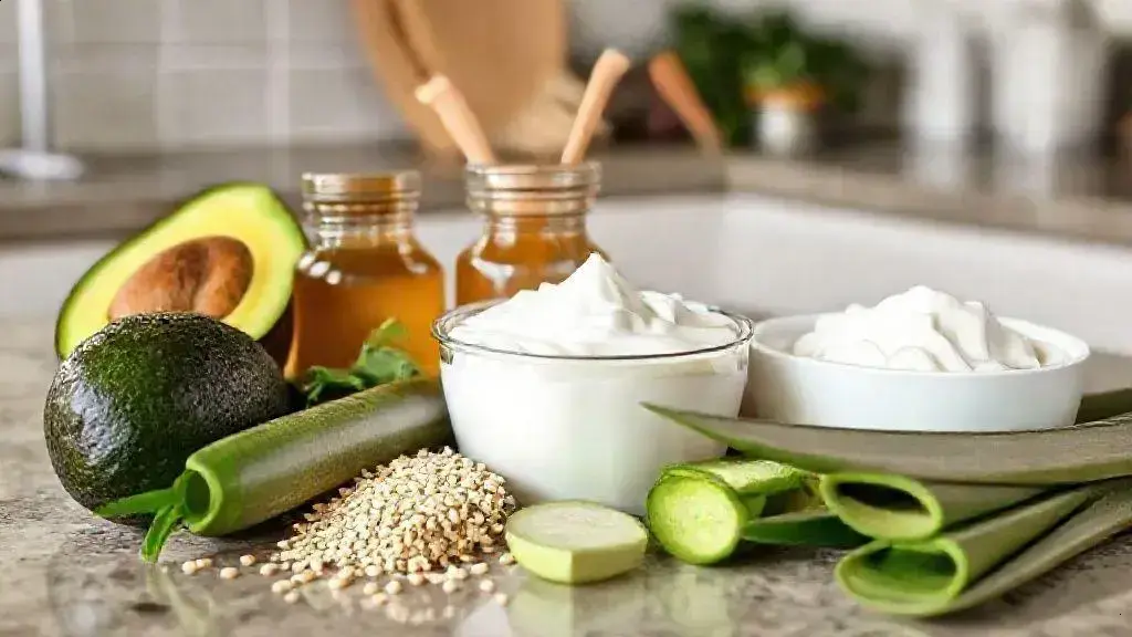 receitas fáceis com ingredientes comuns para diferentes tipos de pele