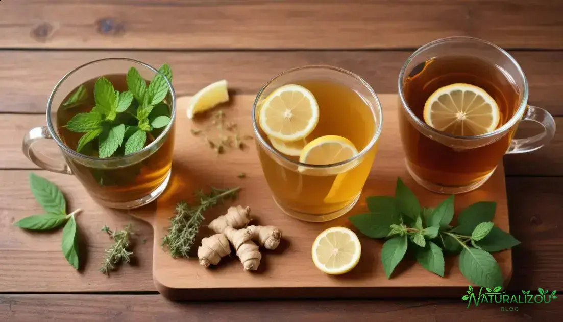 Receitas simples de chá para fases diferentes da gripe