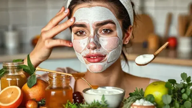 Sua Cozinha, Seu Spa: Como Usar Ingredientes Simples para Máscaras Incríveis