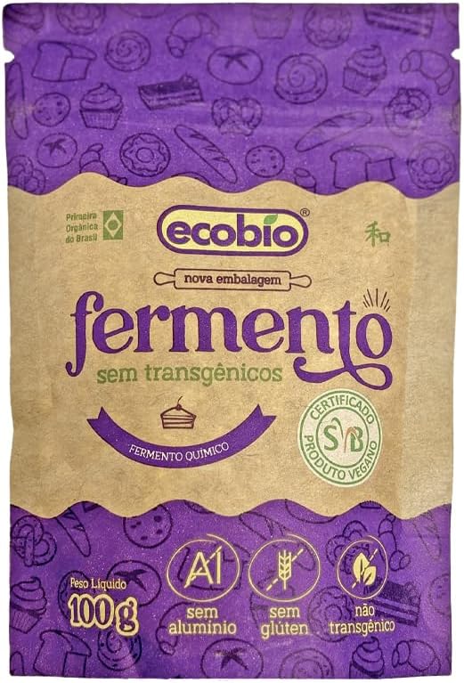 ECOBIO - Produtos Orgânicos. Fermento Não Transgênico Para Bolos E Tortas Ecobio - Produtos Orgânicos ECOBIO - Produtos Orgânicos. Fermento Não Transgênico Para Bolos E Tortas Ecobio - Produtos Orgânicos
