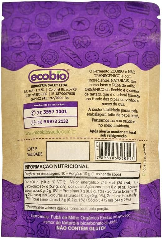 Imagem traseira do produto com fundo ilustrativo de alimentos. Imagem traseira do produto com fundo ilustrativo de alimentos.