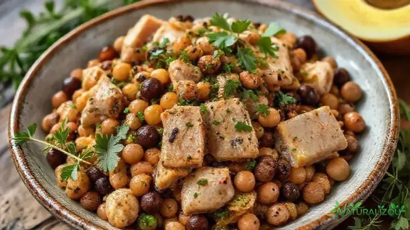 Atum com feijão frade: receita funcional para variar o cardápio atum com feijão frade: receita funcional para variar o cardápio