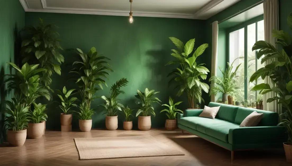 Benefícios das plantas na purificação do ar