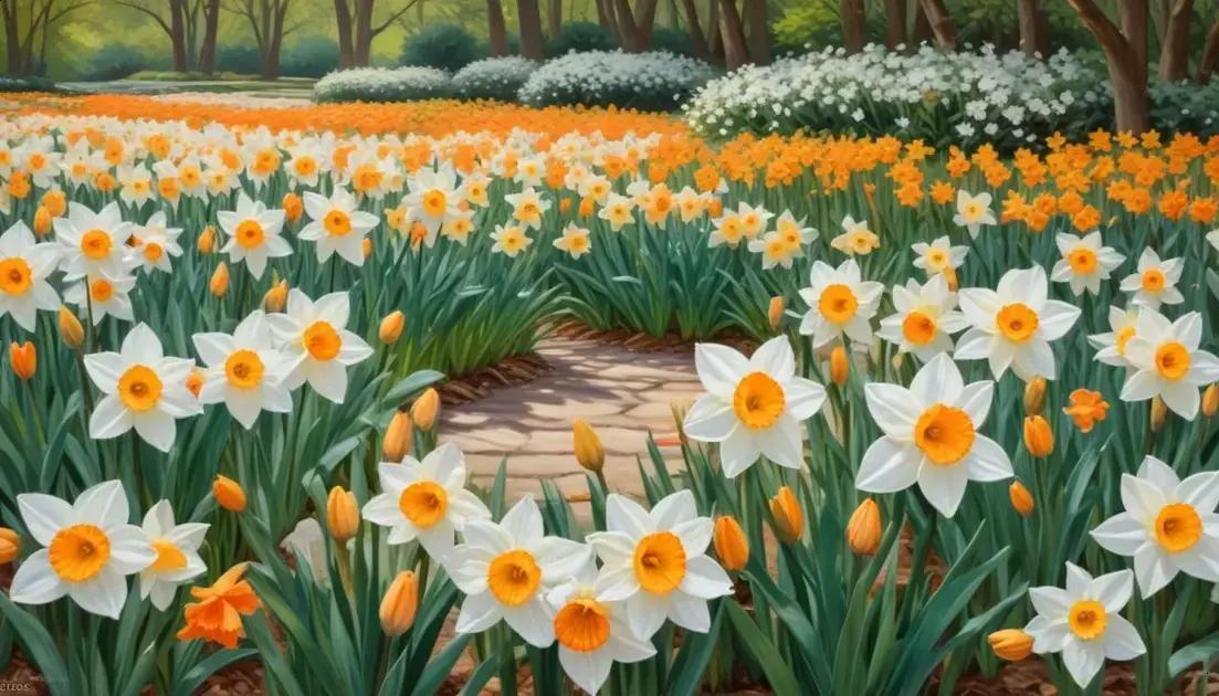 Características do narciso e variedades de cores