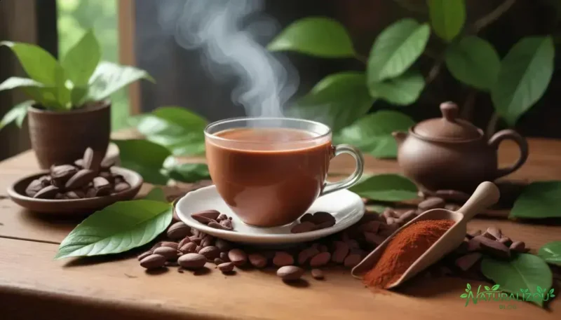 Cha de cacau: benefícios surpreendentes para sua saúde e bem-estar cha de cacau: benefícios surpreendentes para sua saúde e bem-estar