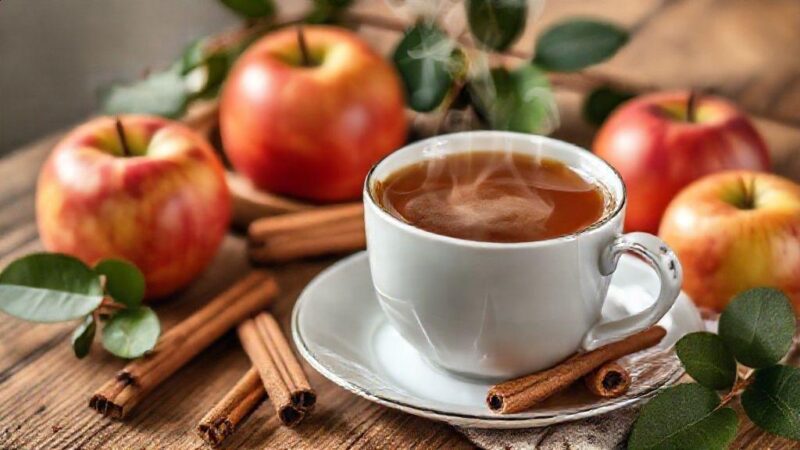 Chá de maçã com canela: benefícios incríveis para sua saúde e bem-estar Chá de maçã com canela: benefícios incríveis para sua saúde e bem-estar