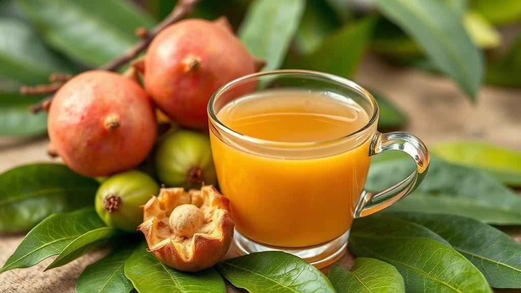 O que é o chá de pitanga?