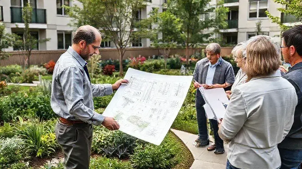 como planejar um projeto de paisagismo profissional