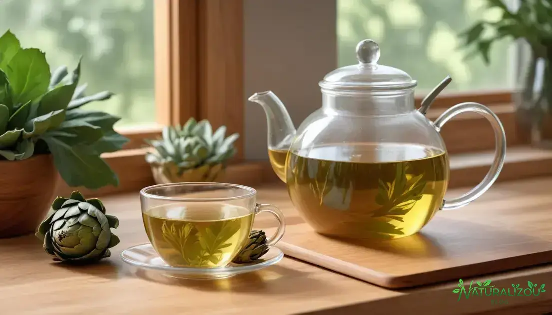 Como preparar o chá de alcachofra corretamente Como preparar o chá de alcachofra corretamente