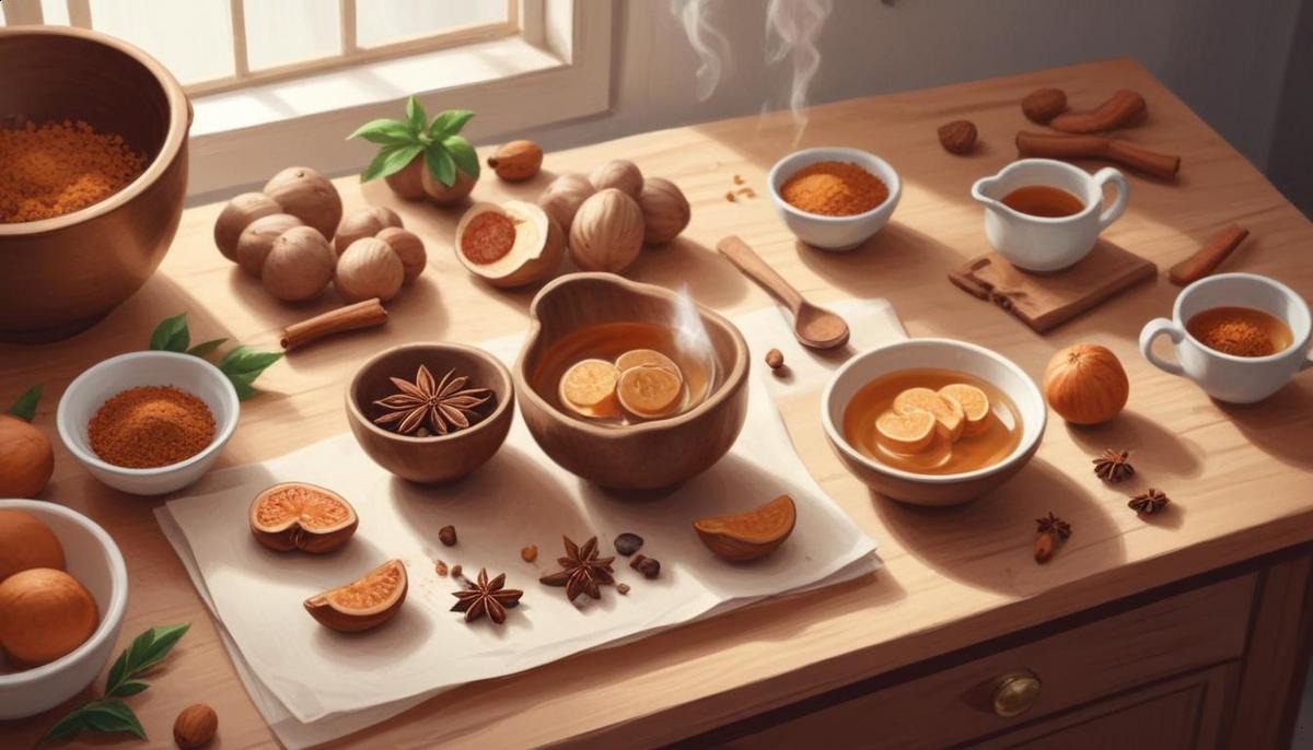 Benefícios extras do chá de noz moscada para a saúde