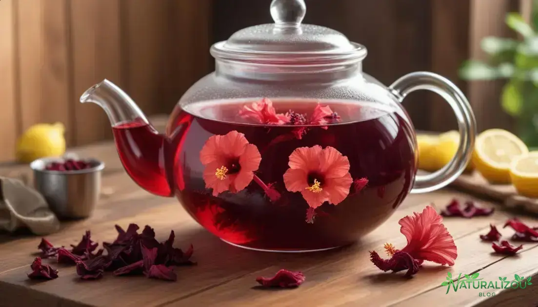 Como preparar o hibisco cha corretamente Como preparar o hibisco cha corretamente