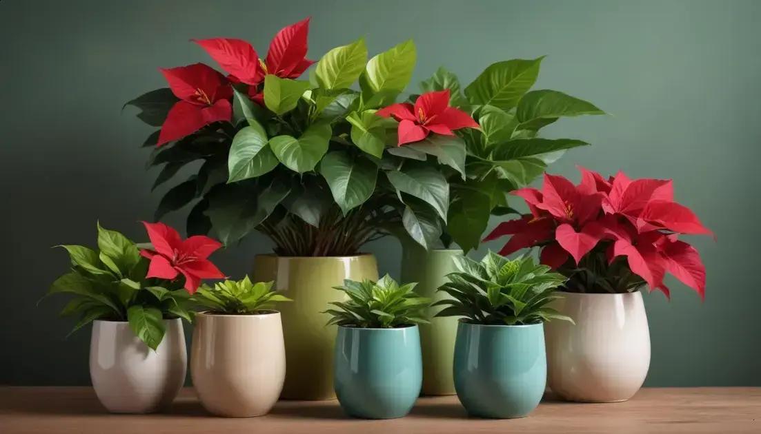 Cuidados e dicas de cultivo para plantas natalinas