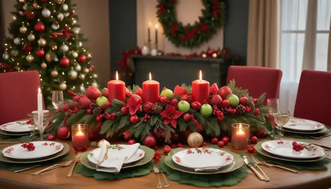 Decorações festivas: Azevinho, Poinsétia e seus significados