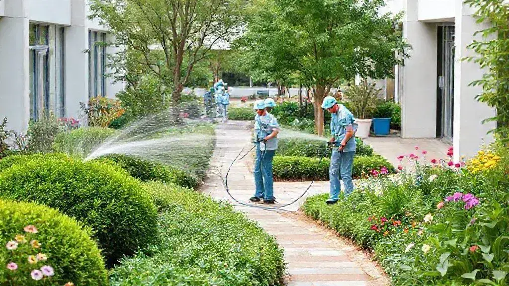 Desafios e cuidados na manutenção dos jardins em ambientes de saúde