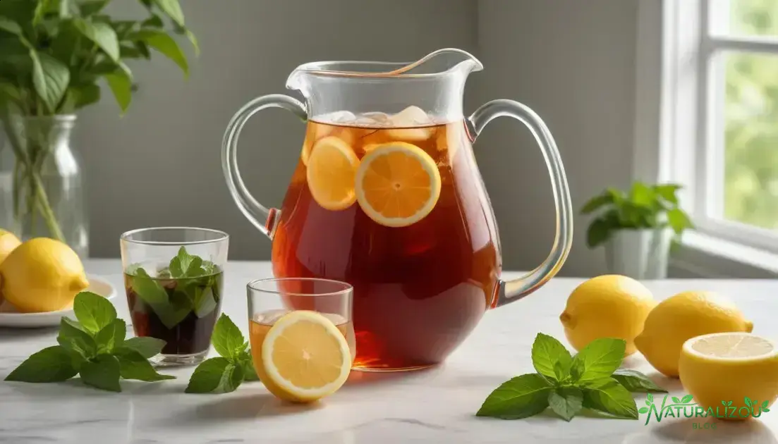 dicas para preparar o chá gelado leão perfeito em casa