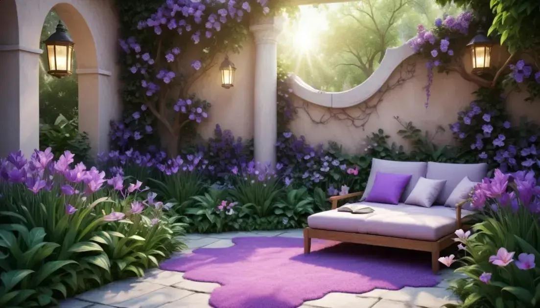 Fevereiro: Íris, Violeta e suas significados