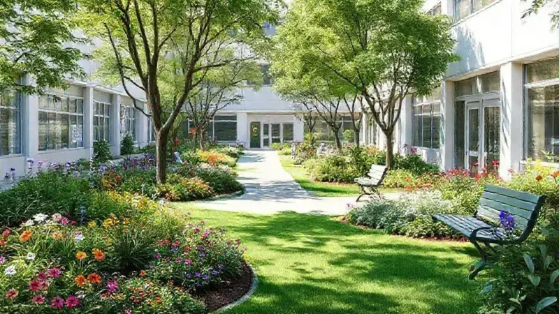 paisagismo para hospitais e clínicas: criando ambientes que curam