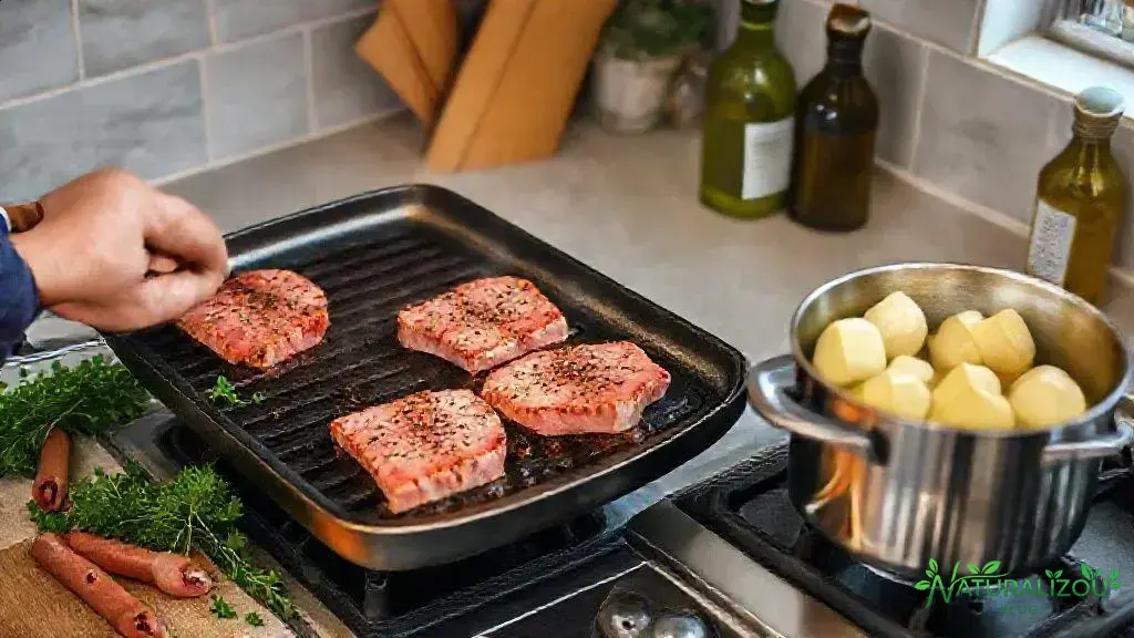 passo a passo para cozinhar atum com batata perfeito