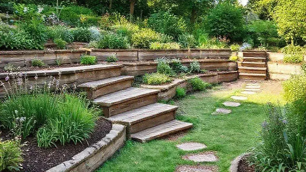 Vantagens do uso de dormentes no paisagismo Vantagens do uso de dormentes no paisagismo