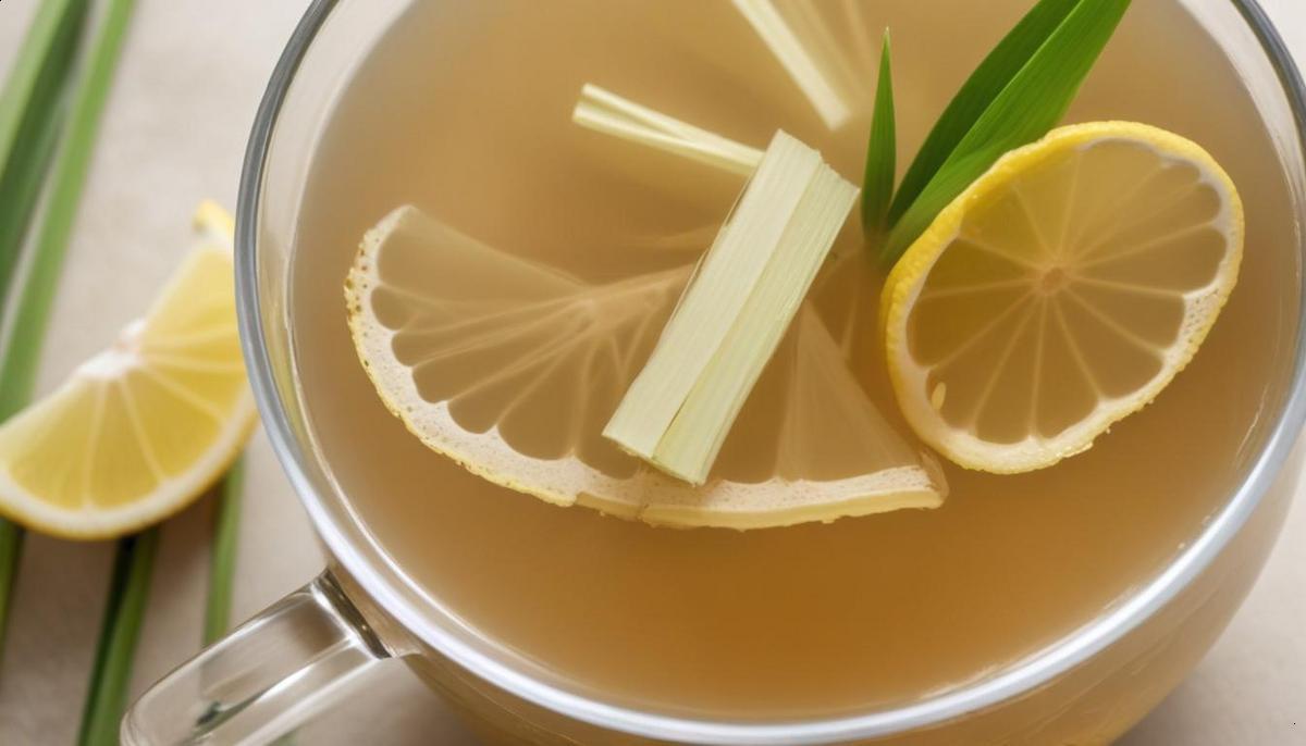 Como preparar o chá de capim limão com gengibre em casa