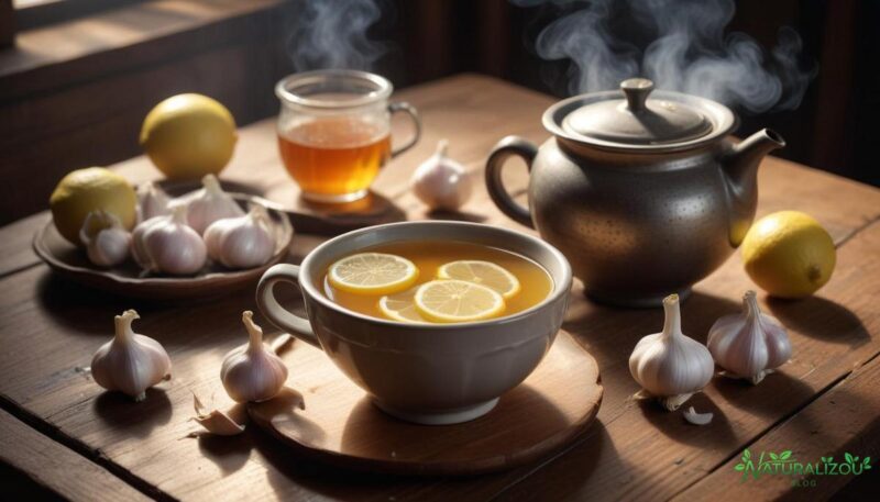 chá de alho para gripe: alívio rápido e natural que funciona hoje
