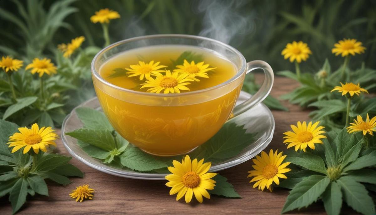 Origem e propriedades do chá de arnica Origem e propriedades do chá de arnica