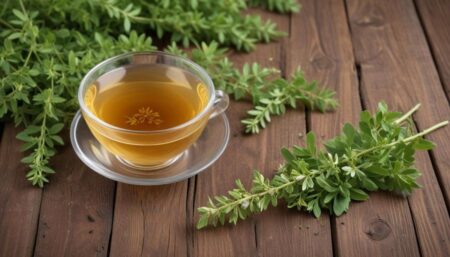 Chá de arruda faz descer a menstruação? Descubra como funciona e riscos
