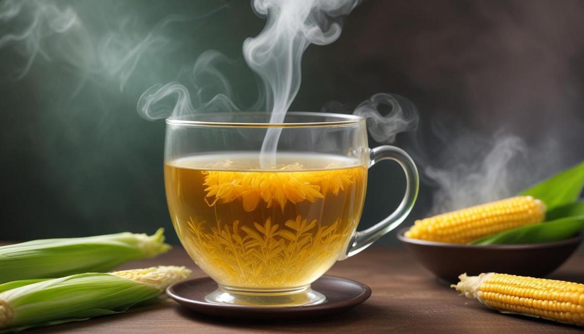 O que é o chá de cabelo de milho?