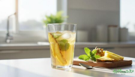 Chá de casca de abacaxi com hortelã: Descubra os Segredos e Benefícios