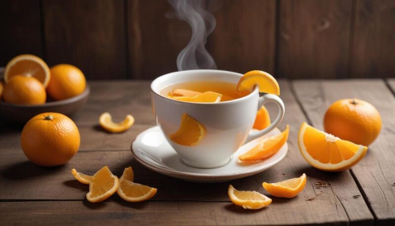 Chá de casca de laranja: benefícios surpreendentes para saúde e bem-estar Chá de casca de laranja: benefícios surpreendentes para saúde e bem-estar