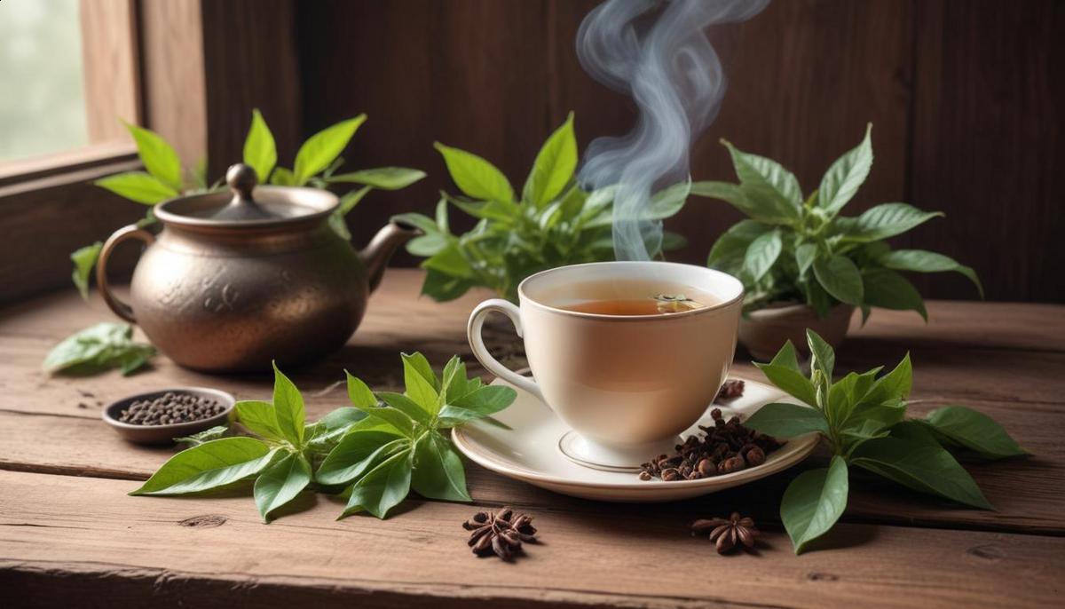 O que é o chá de chapéu de couro?