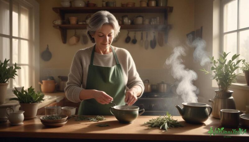 Chá de sálvia para menopausa: alívio natural dos fogachos e mais Chá de sálvia para menopausa: alívio natural dos fogachos e mais