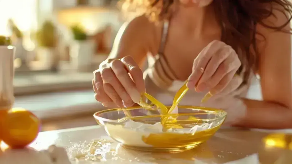 Como preparar a mistura de iogurte e mel