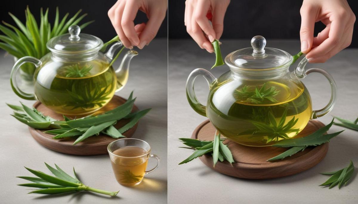 Principais benefícios do chá de babosa para a saúde