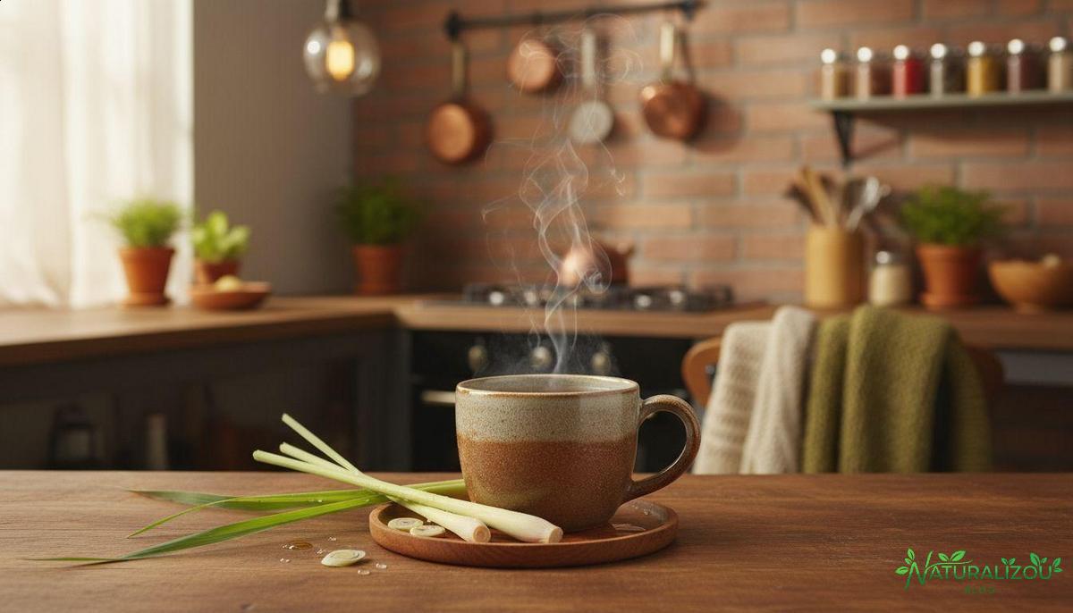 Como preparar o chá de capim-limão