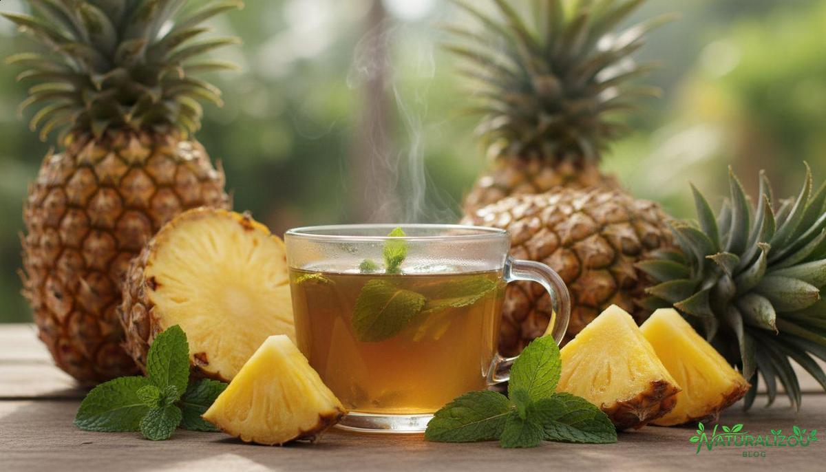 Como preparar o chá de casca de abacaxi