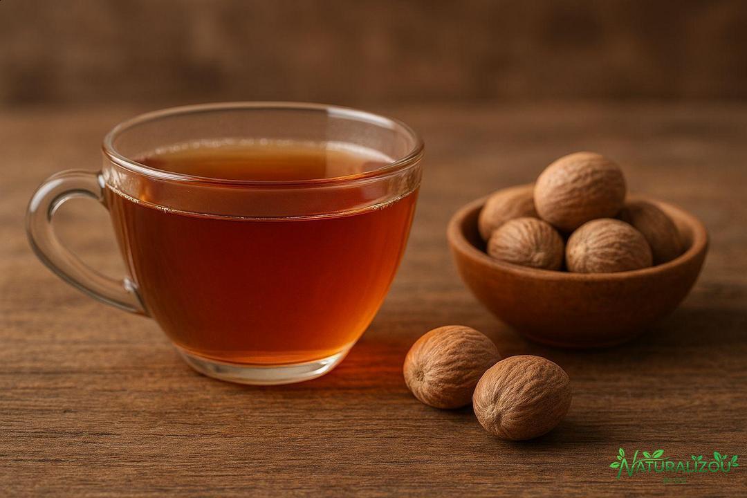 Como preparar o chá de noz moscada?