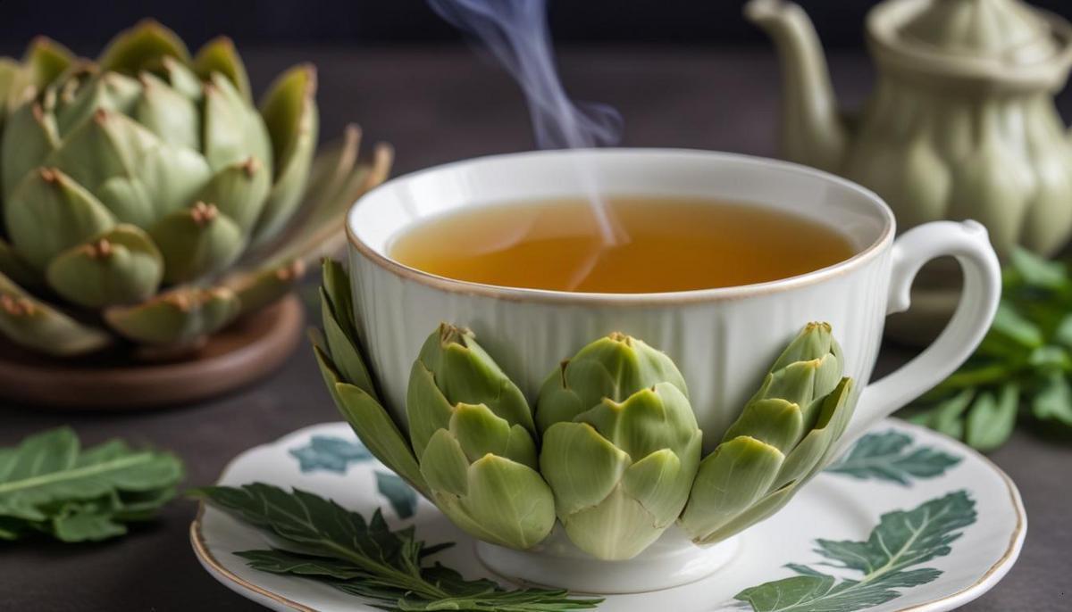 Como preparar o chá de alcachofra corretamente Como preparar o chá de alcachofra corretamente