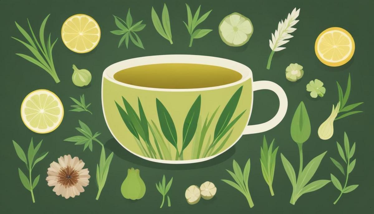 Como o chá de capim santo pode ajudar em problemas específicos