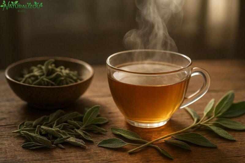 Chá de sálvia: benefícios, usos e como preparar em casa Chá de sálvia: benefícios, usos e como preparar em casa