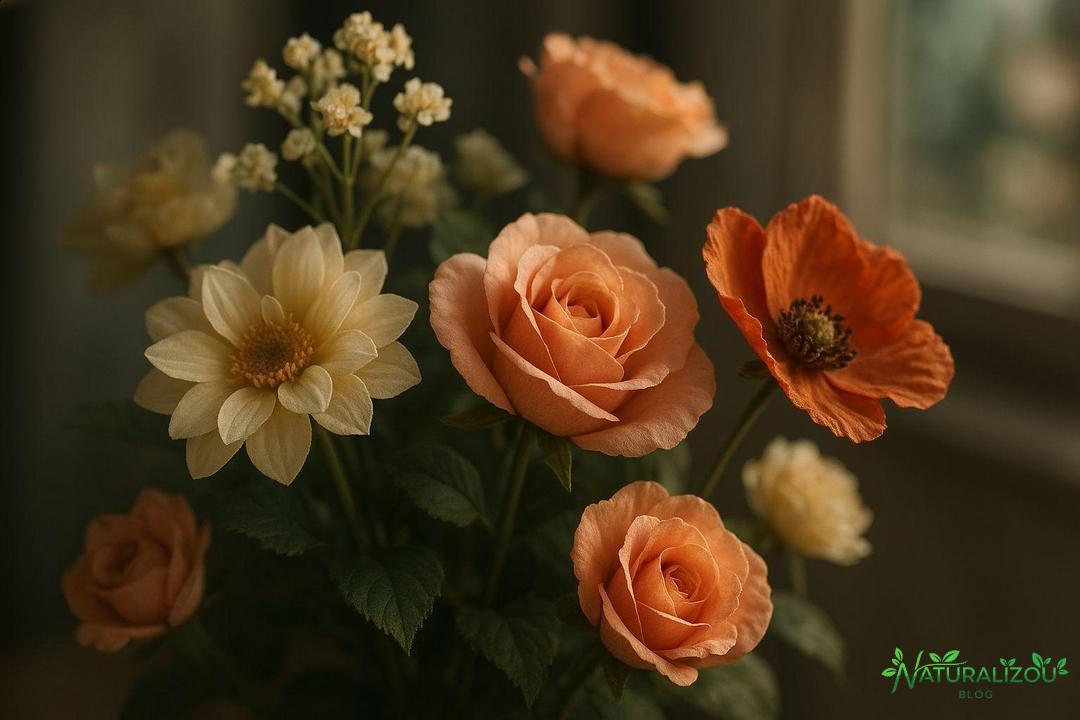 Como combinar flores artificiais com a decoração