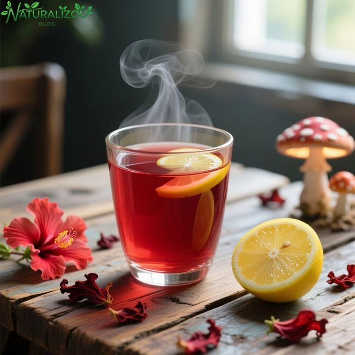 Chá de hibisco com limão: o guia para desinchar e acelerar o metabolismo